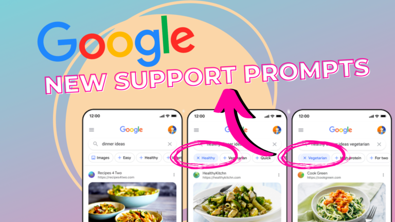 Google Launches New Search Support Prompts