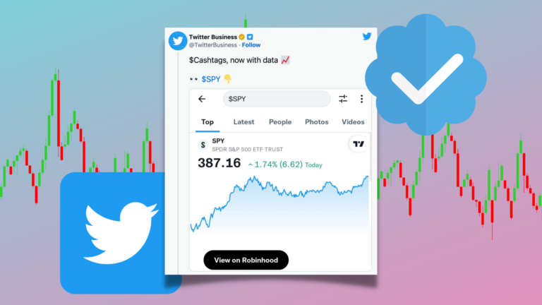 New Twitter Stock Pricing Info for Cashtag Searches