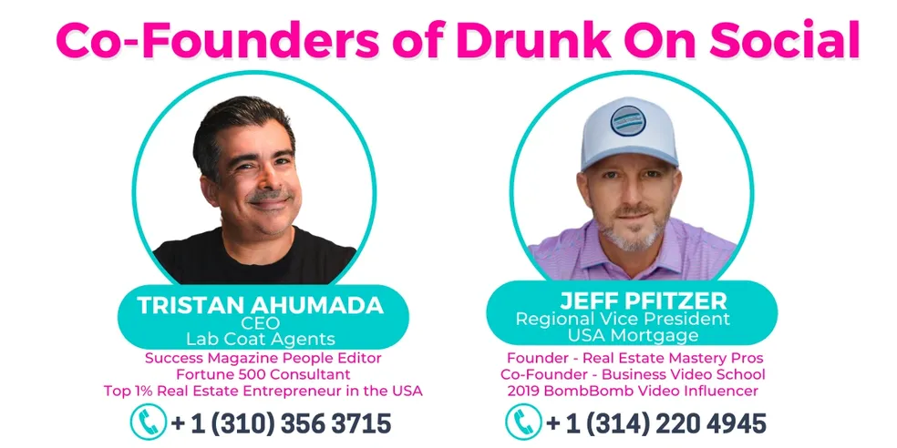 Co-Founders of Drunk on Social