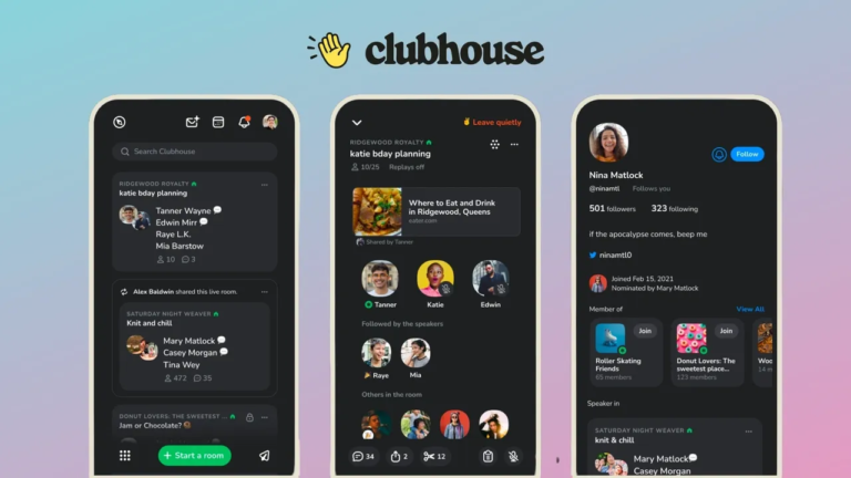 Clubhouse Launches Dark Mode