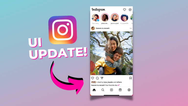 Instagram Updating its UI