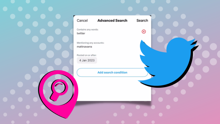 Twitter’s ‘Advanced Search’ on Mobile