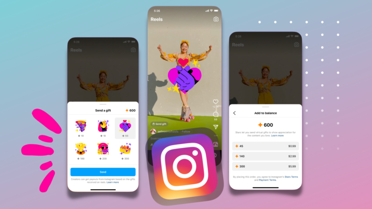 Expanded Instagram Gifts for Reels Creators