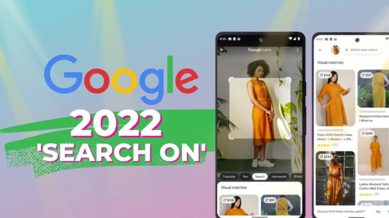 Key Marketer Highlights from Google’s 2022 ‘Search On’