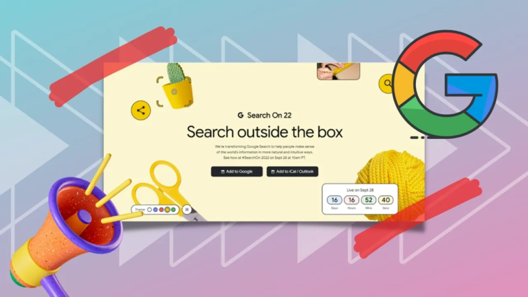 Google Announces ‘Search on 2022’ Event