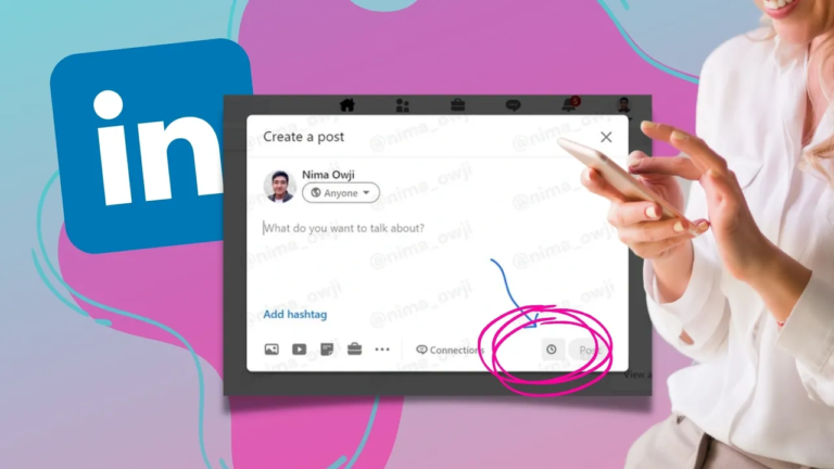 LinkedIn Working on Native Post Scheduling