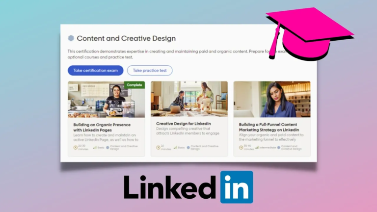 LinkedIn Launches New Content Marketing Dev Course