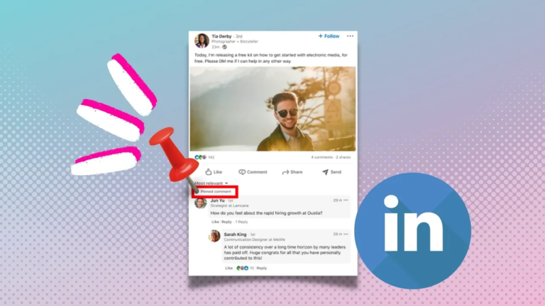 LinkedIn’s Pin Comments in Reply Chains