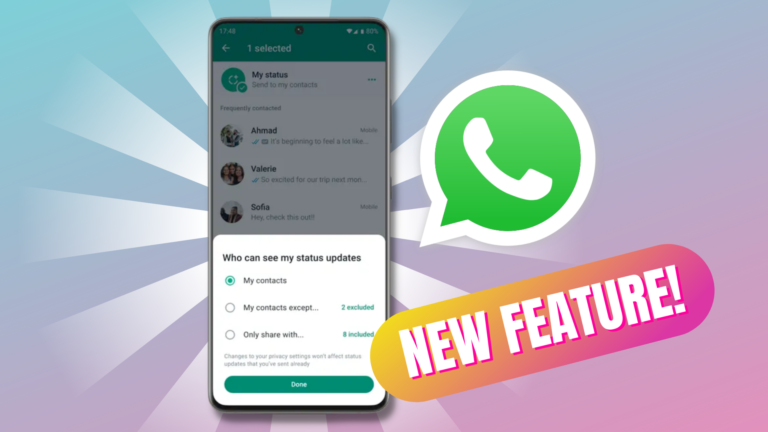 New WhatsApp Status Features