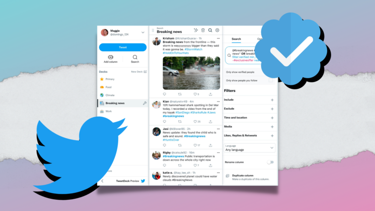 Twitter to Make TweetDeck a Blue Exclusive