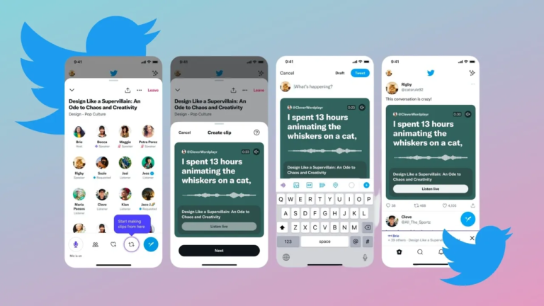 Twitter Conducts New Tests on Spaces Audio Clips