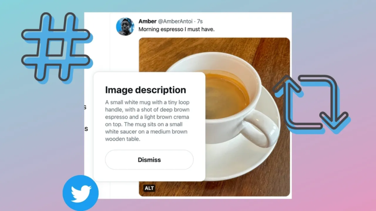 Twitter Updates Alternative Text Descriptions