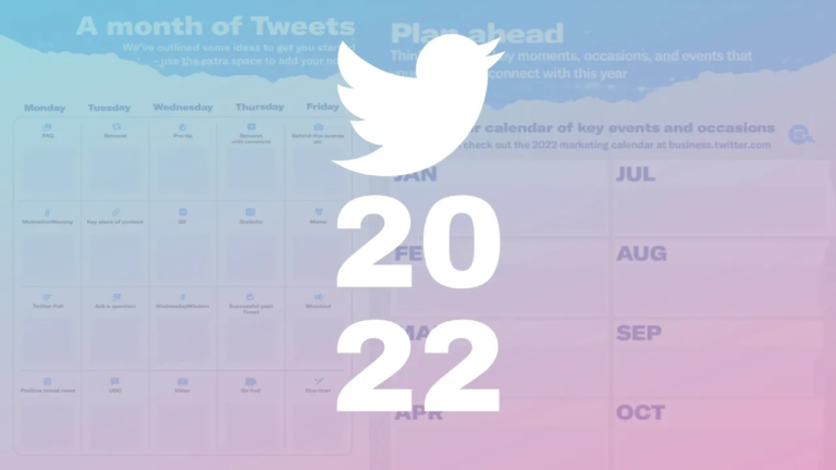 Twitter Publishes 2022 Planning Guide