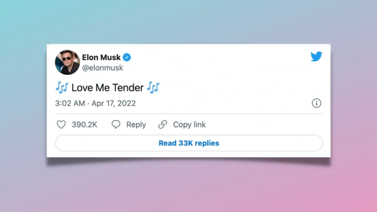 Elon Musk Mulls Tender Offer for Twitter