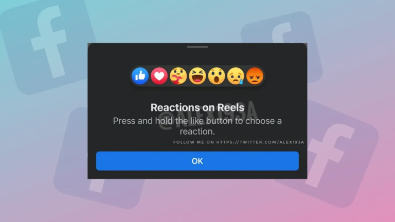 Facebook Develops Reels Reactions