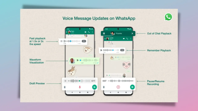 WhatsApp Announces New Audio Improvements