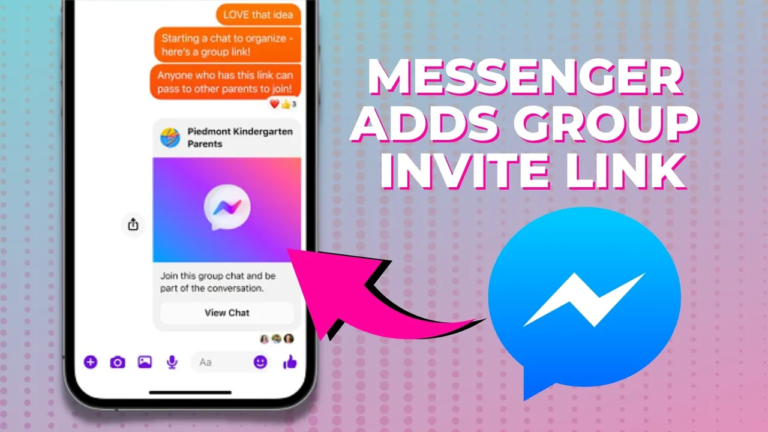 Messenger Adds ‘Group Invite Links’