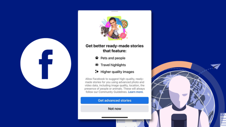 Facebook Tests AI Generated Stories From Past Shared Images