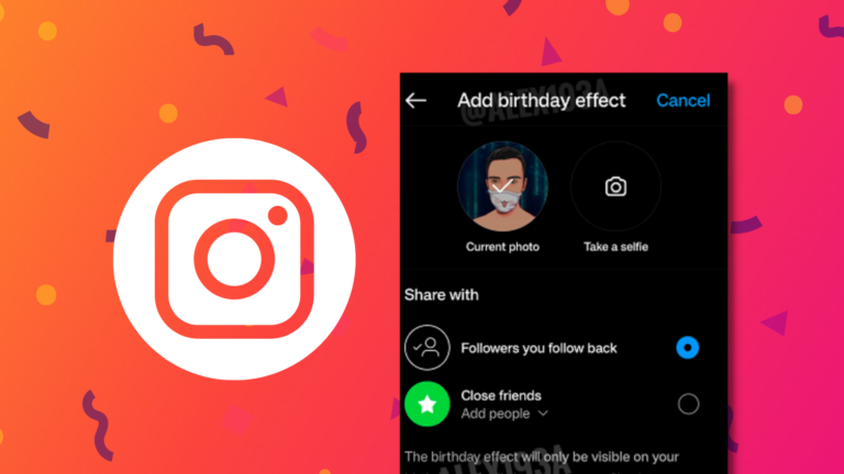 Instagram Tests New Birthday Profile Effect