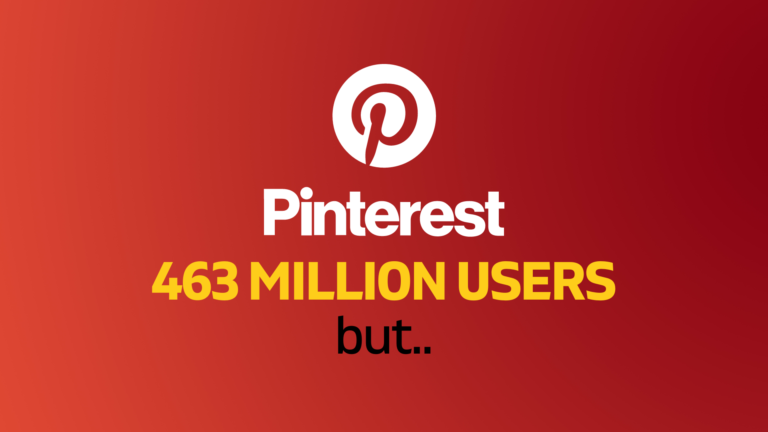 Pinterest Reaches 463 Millions Users, But…