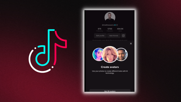 TikTok Testing New Generative AI Profile Images