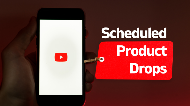 YouTube to Improve Live Shopping with Scheduled Drops