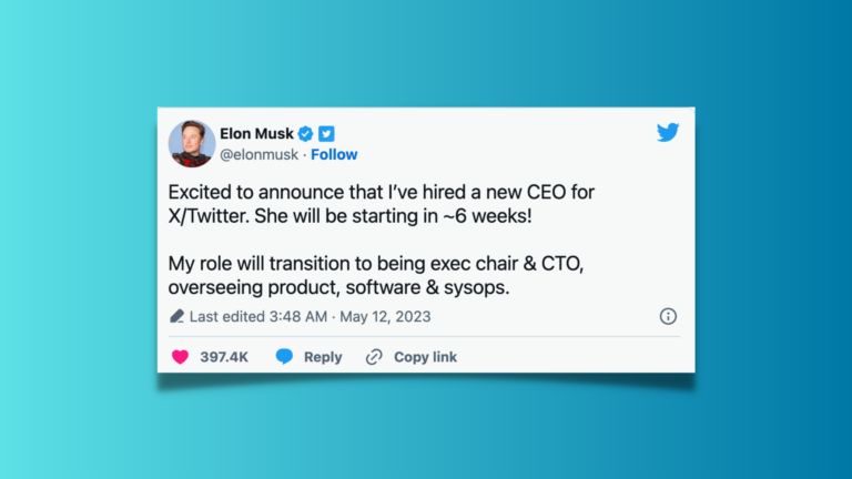 Elon Musk Hired A New CEO?