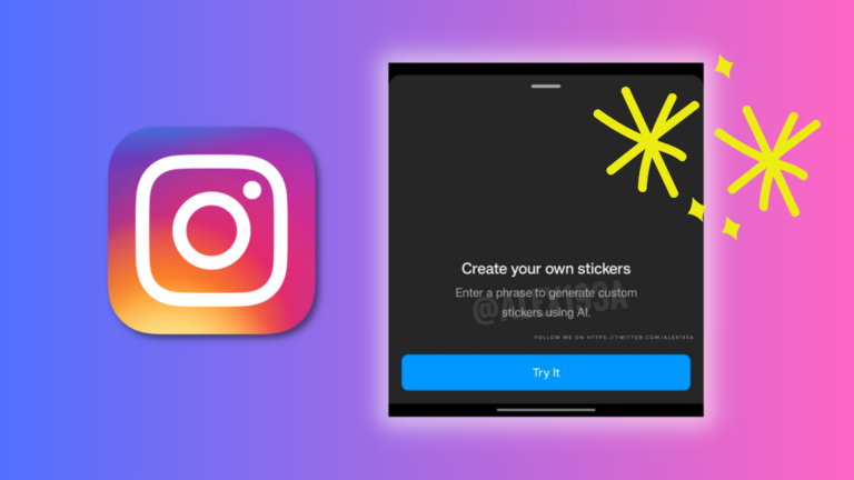 Instagram’s New Generative AI Sticker Creation