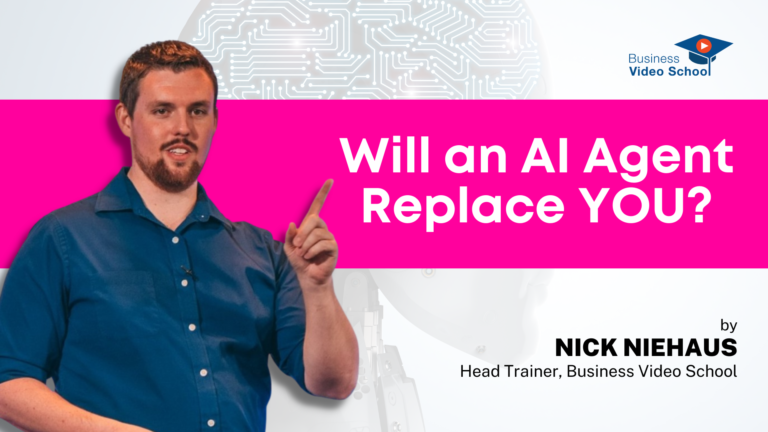 Will an AI Agent Replace YOU? By Nick Niehaus