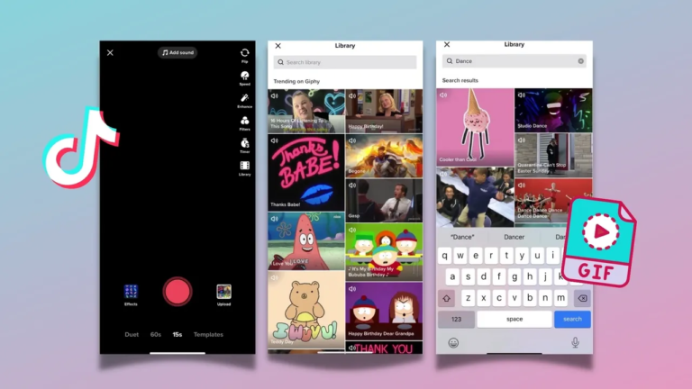 TikTok Adds New GIF ‘Library’