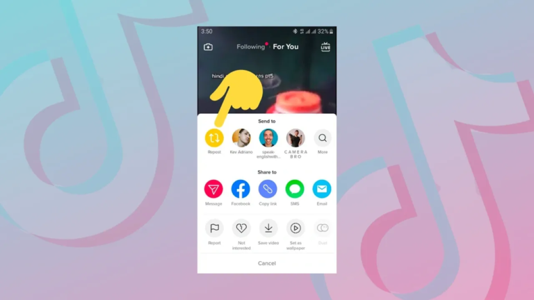 TikTok’s New ‘Repost’ Option