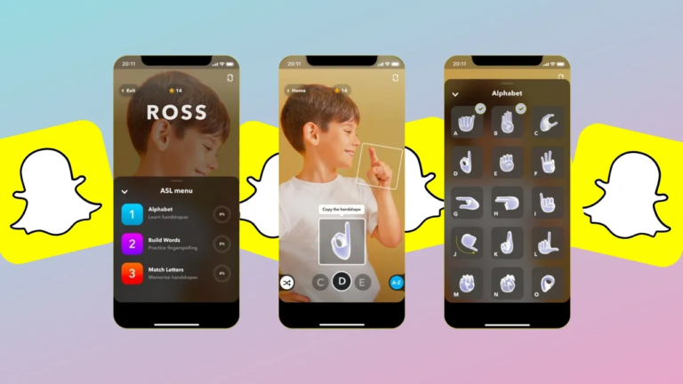 Snapchat Adds New ASL Alphabet
