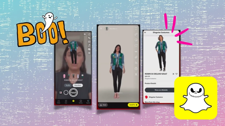 Snapchat Unveils AR-To-Purchase For Halloween Costumes