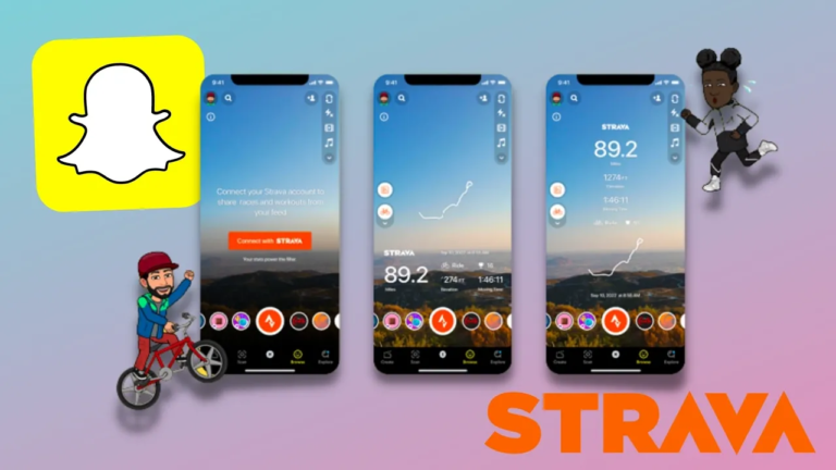 Snapchat x Strava