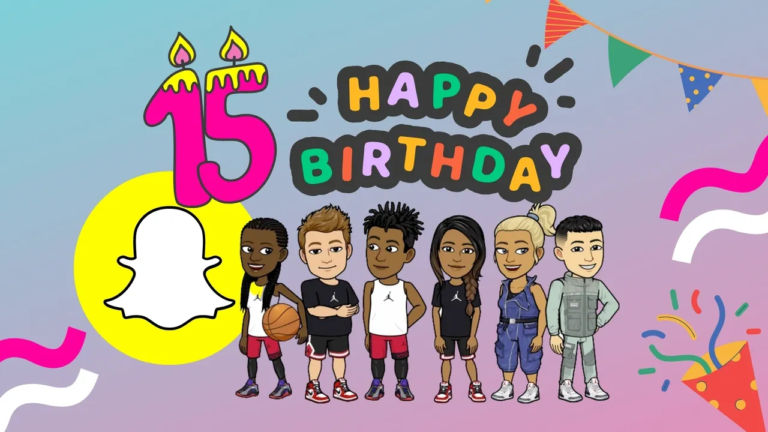 Snap Bitstrips 15th Birthday