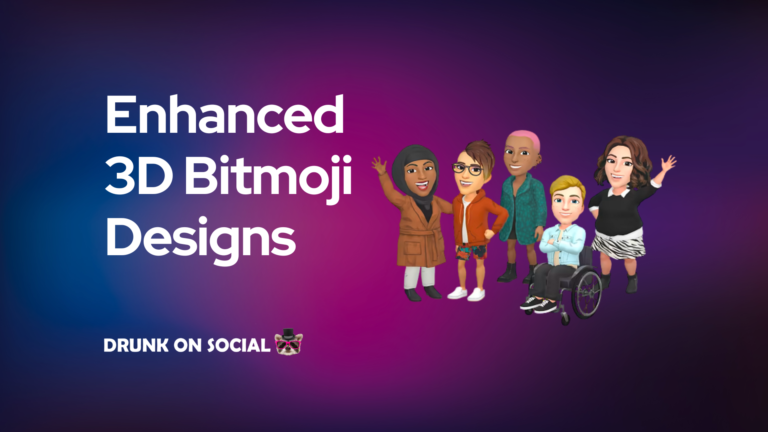 Enhanced 3D Bitmoji Designs