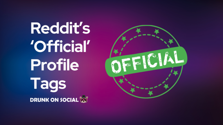 Reddit’s ‘Official’ Profile Tags