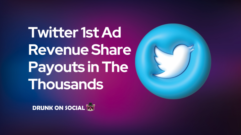 Twitter 1st Ad Revenue Share Payouts in The Thousands