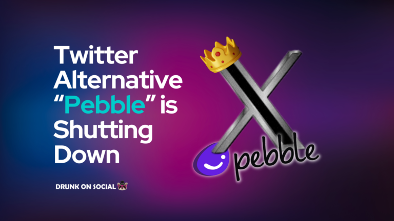 Twitter Alternative “Pebble” is Shutting Down