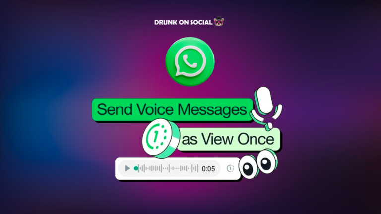 WhatsApp Launches “View Once” For Audio Messages